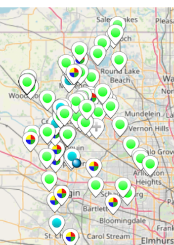 Locations Map Locations Map